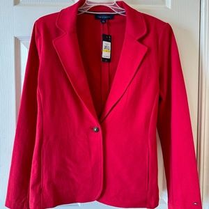 Red Tommy Hilfiger Women’s Blazer